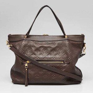 Louis Vuitton Terre Monogram Empreinte Leather Bastille MM Bag